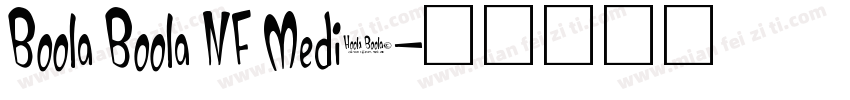 Boola Boola NF Mediu字体转换